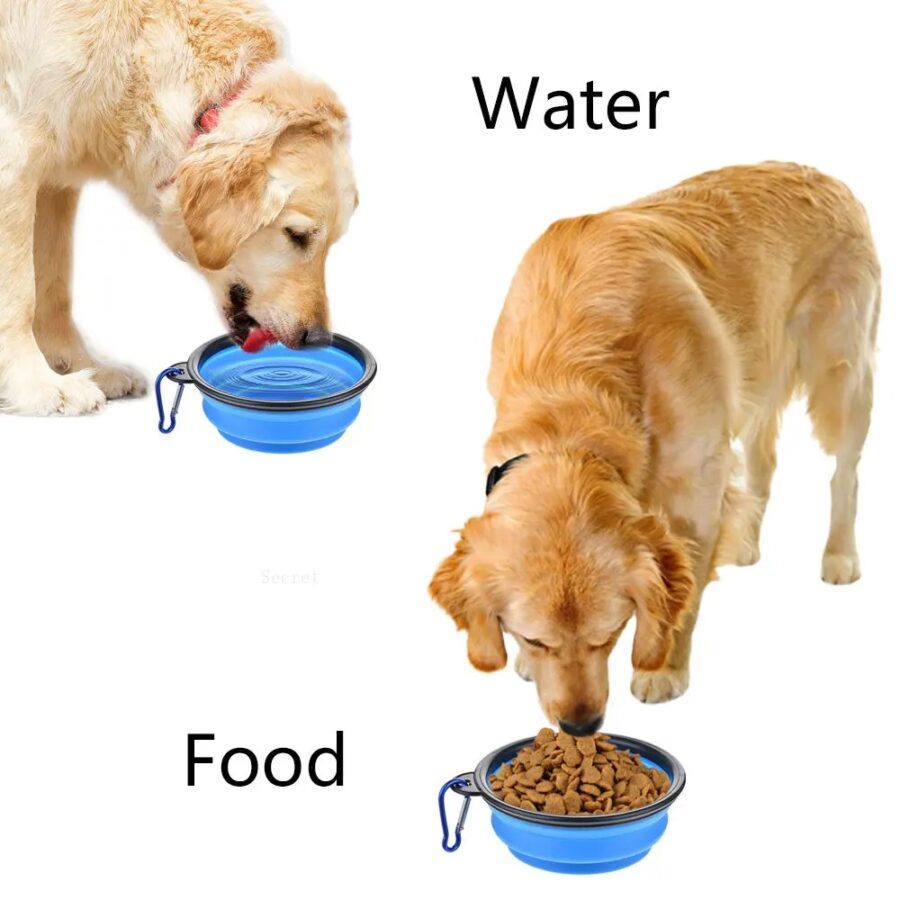 EcoBarks Collapsible Travel Water Bowl